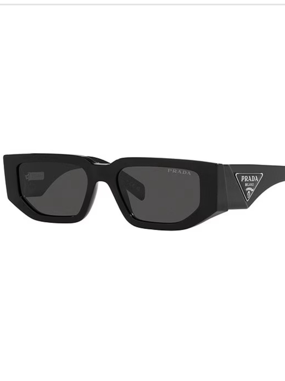 Prada Milano 7010 Rectangle Prada's Iconic Logo Mens Sunglasses